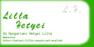 lilla hetyei business card